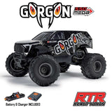 Arrma 1/10 Gorgon Mega 550 2Wd Mt With Battery & Charger Gun Metal