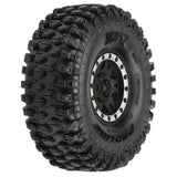 Proline 1/10 Hyrax Predator F/R 1.9In Mounted 12mm Blk/Slvr Impulse (