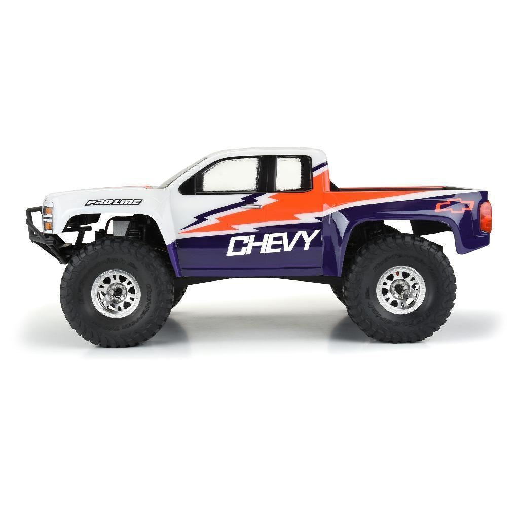 Proline 1/10 2015 Chevy Silverado Pre-Runner Clear Body 12.3In Wb Cra