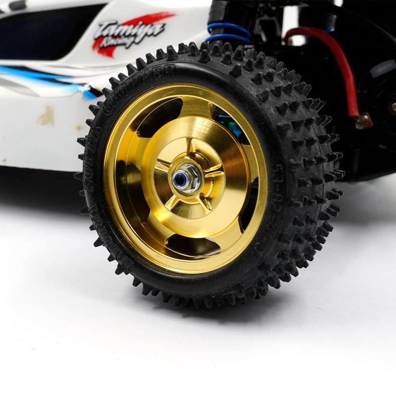Yeah Racing Aluminum Cnc Rim Set (2Wd) For Tamiya Dt-02 Dt-03 Super Astute Sand Rover 2011