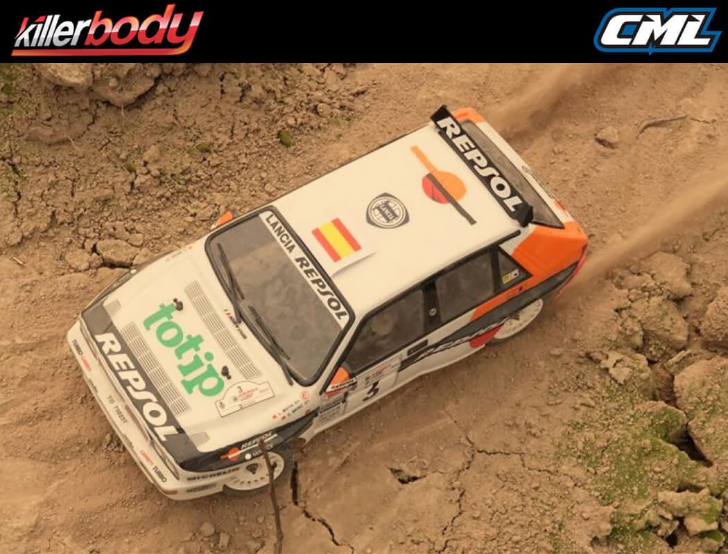 Killerbody Lancia Delta Repsol '93 Rally Kit On Venus Chassis