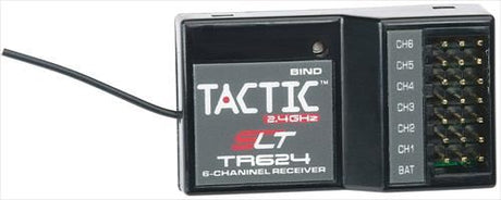 TACTIC TR624 2.4GHz 6-Channel Receiver Only