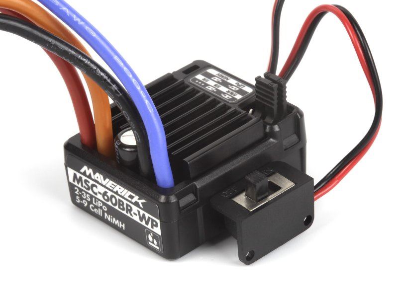 Msc-60Br-Wp Waterproof Esc With Xt60 Plug 60A