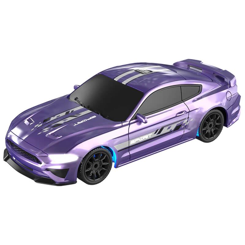 E-Zee Rc 1/43 Lighting Muscle 4Wd Drift Car W/Gyro - Purple