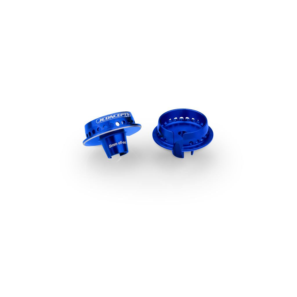 Jconcepts - Fin 13Mm Spring Cup 5Mm Offset - Blue