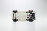 Kyosho 1:18 Fiat Nuova 500 Sport Light Gray/Red Line