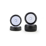 Pro-Line 1/24 Wedge Front And Prism Rear Carpet Tires Mounted 7Mm, Wh