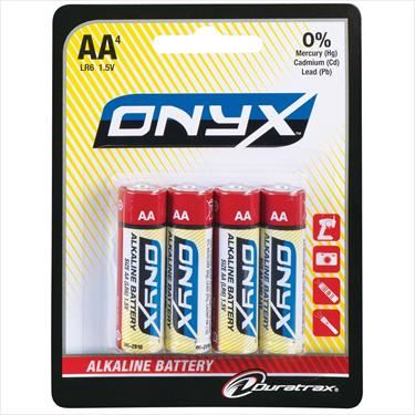 DURATRAX Onyx AA Alkaline Battery (4)