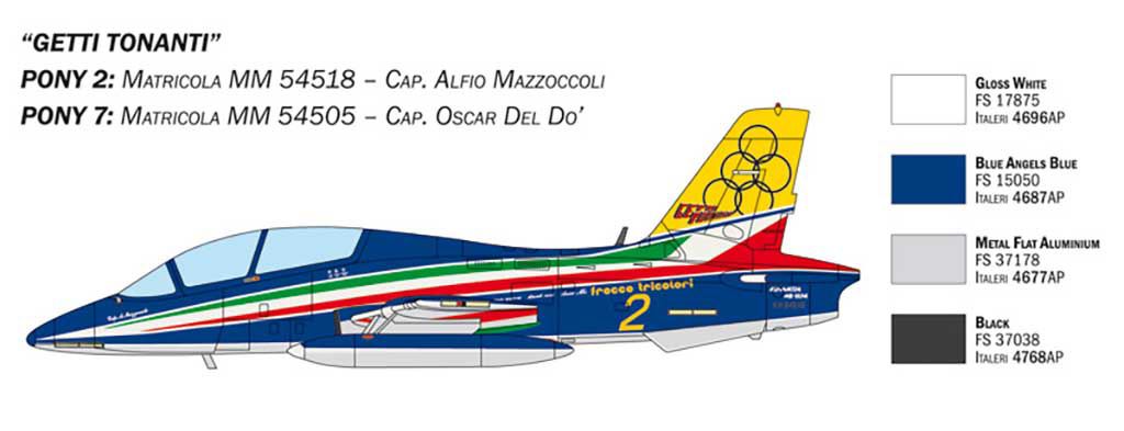 Italeri Aermacchi MB-339 “60th P.A.N. Anniversary”