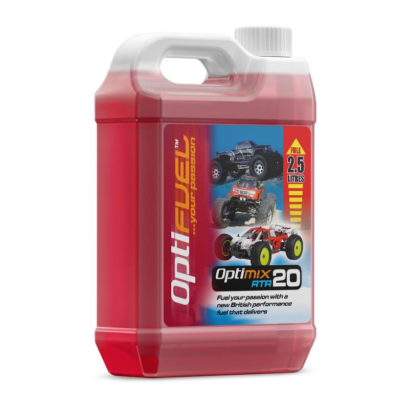 Optifuel Optimix RTR 20% Nitro Car Fuel 2.5 Litres