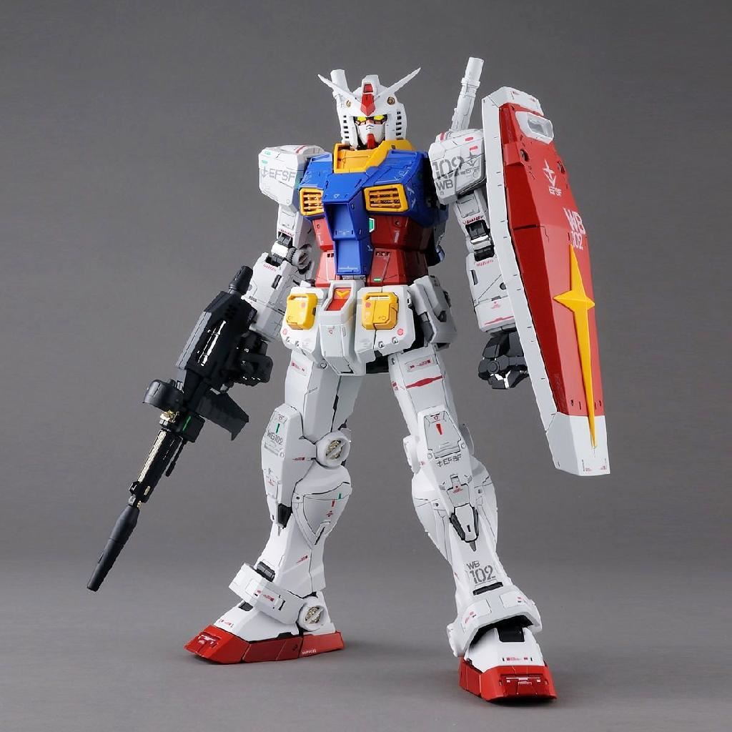 Bandai Hobby Pg Unleashed 1/60 Rx-78-2 Gundam