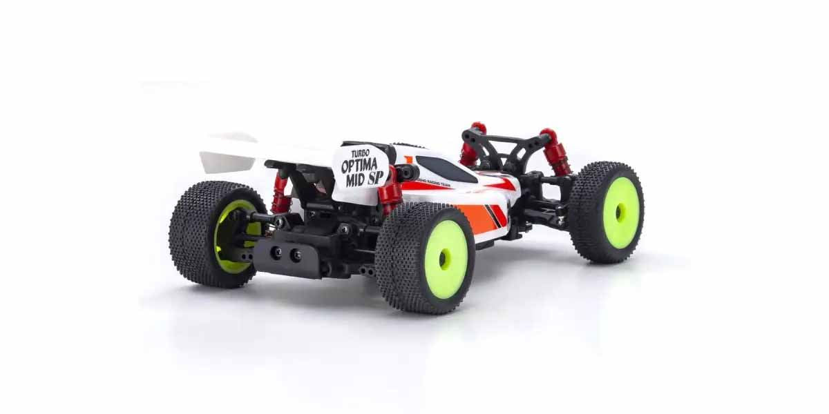 Kyosho Mini-Z Mb010 Readyset 4Wd Turbo Optima Mid Special White