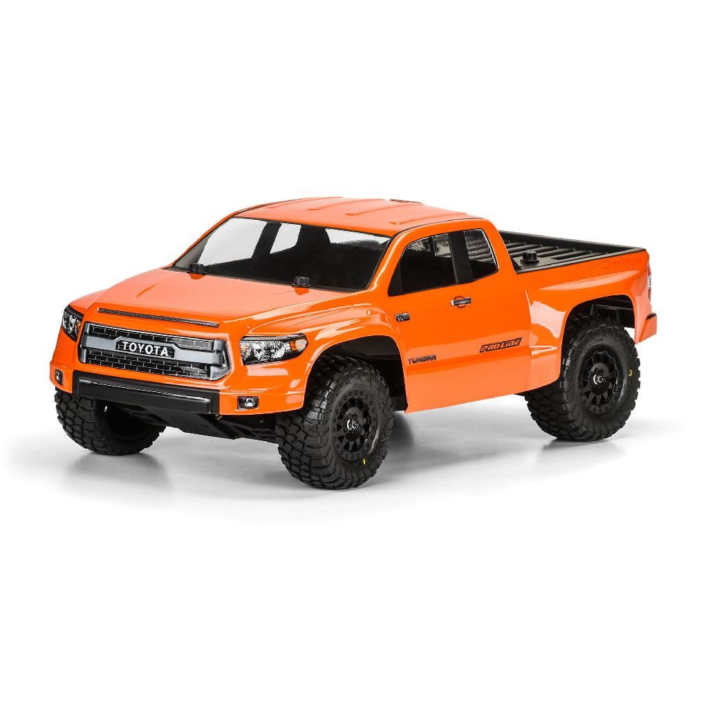 Proline 1/10 Toyota Tundra Trd Pro True Scale Clear Body: Short Cour