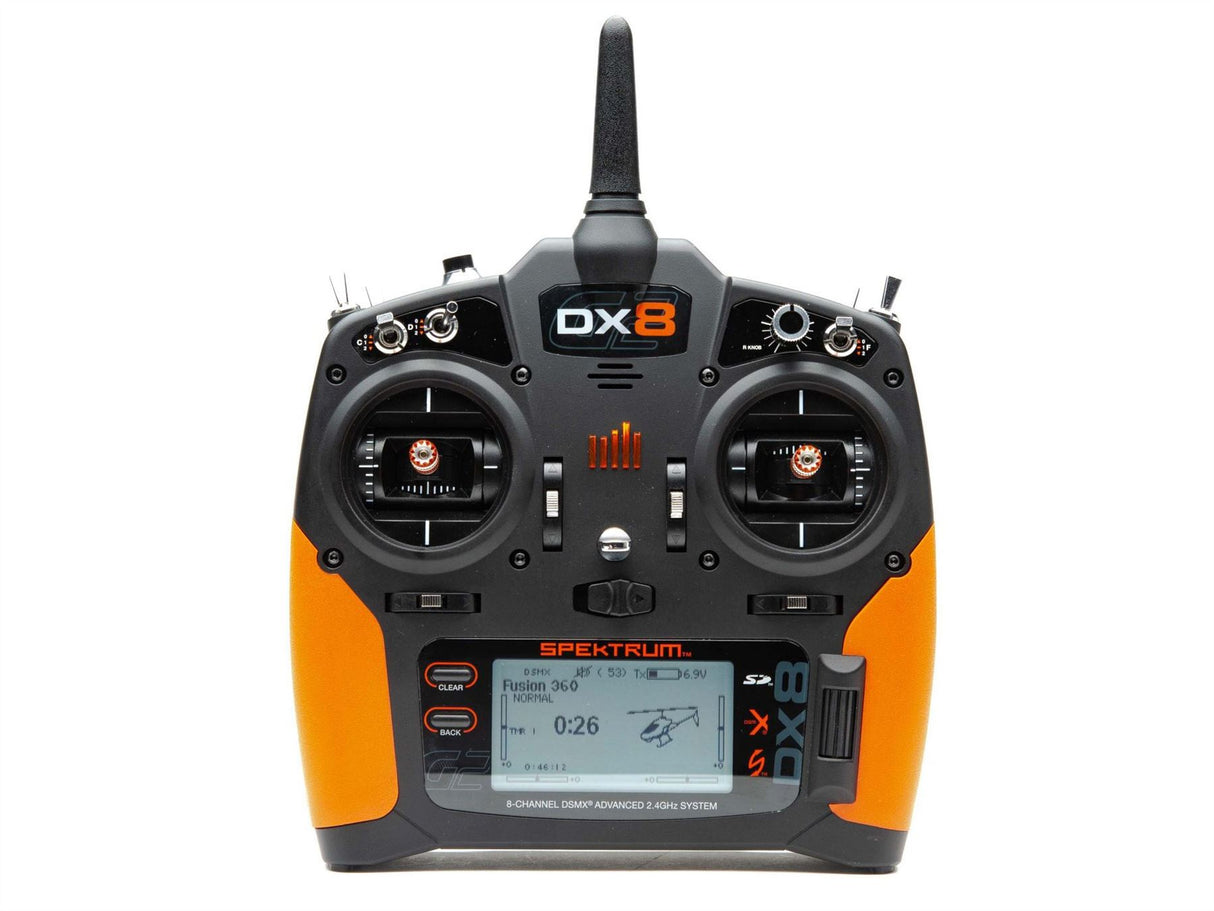 Spektrum Orange Grip Set w/ Tape: DX6G2/3 DX8G2