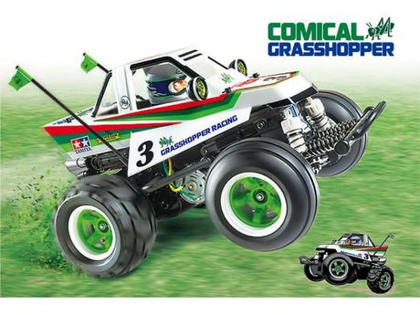Tamiya Comical Grasshopper (WR-02CB) Model Kit - 58662