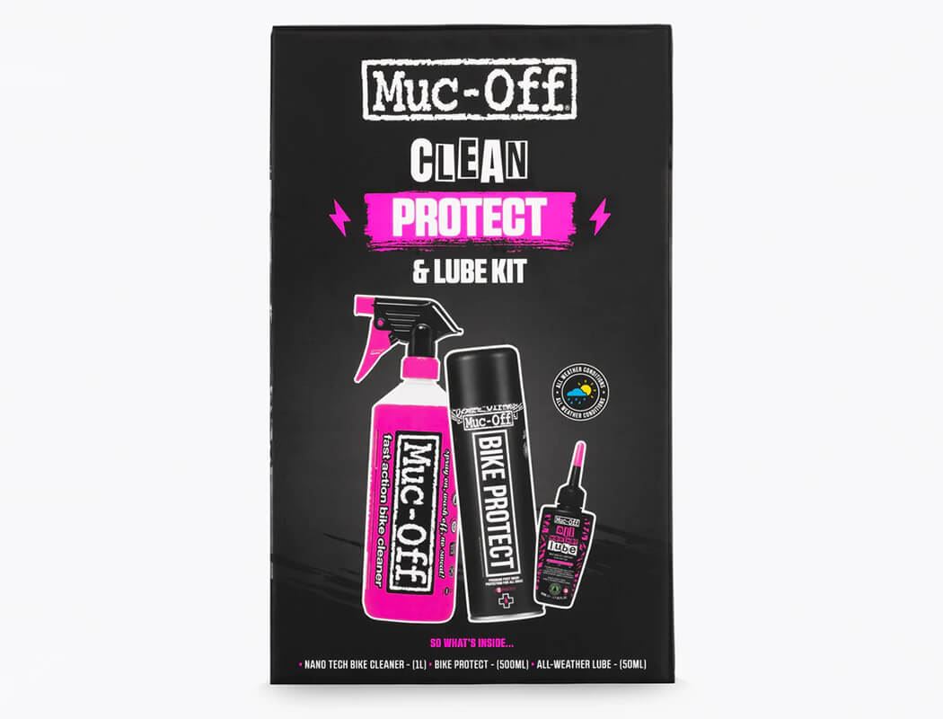 Muc-Off Mo94 Lubricant, Nano Bike Cleaner, Bio Wet Lube Kit