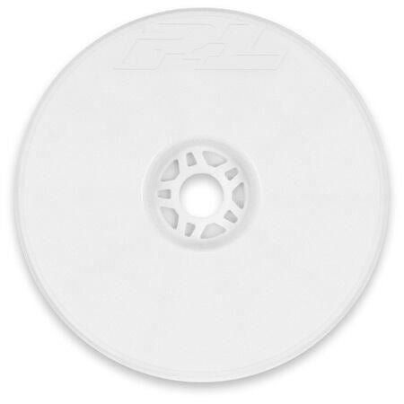 Proline 1/8 Velocity Front/Rear 4.0In 17mm Truggy Wheels (4) White