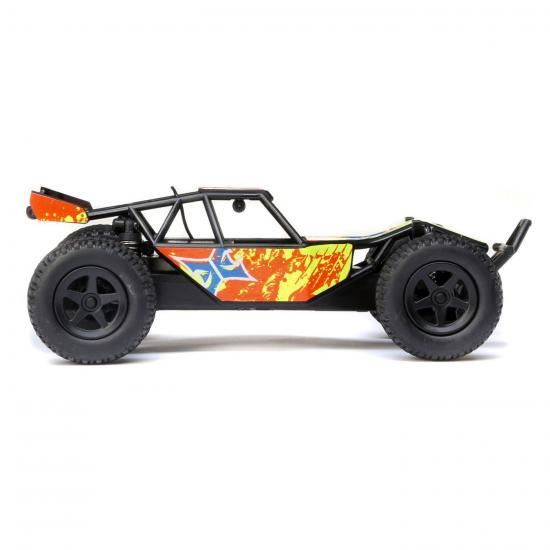 ECX Micro Roost 1/28 2WD RTR Orange/Yellow (ECX00007T2)