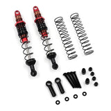 Yeah Racing 100mm Desert Cobra Dual Spring Damper Pair Red For 1/10 RC Offroad