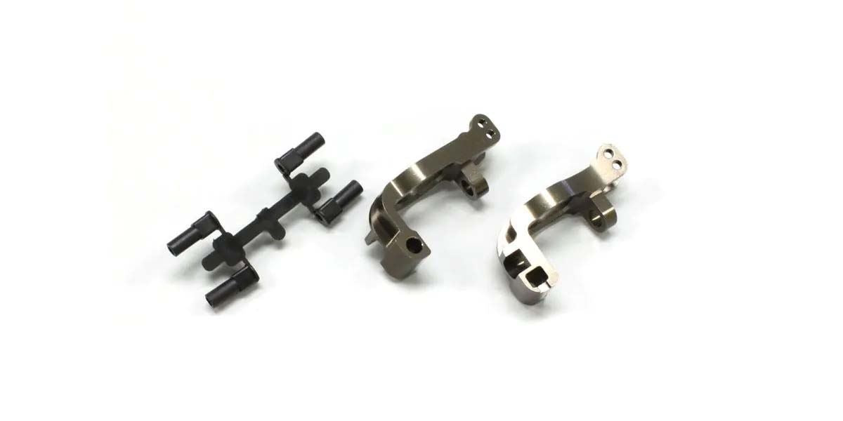 Front Hub Carrier Set Kyosho Inferno Mp9-Mp10 Aluminium - 16 Deg.