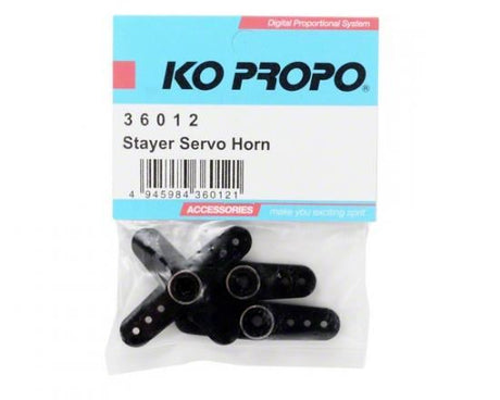 KO Propo Stayer Servo Horn - Black