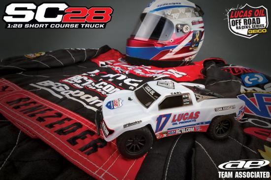 ASSOCIATED AE QUALIFIER SERIES SC28 1:28 SC TRUCK LUCAS OIL EDITION