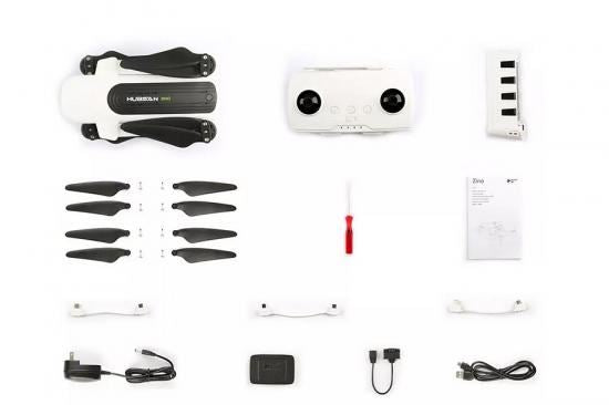 Hubsan Zino Folding Drone 4K W/Extra Battery - Charger - Propellers And Carry Bag (H117S-PRO)