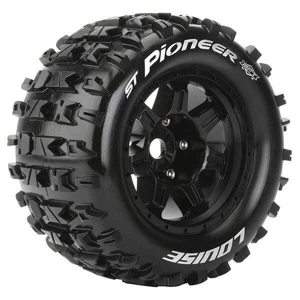 LOUISE RC ST-PIONEER 1/8 SPORT 0  OFFSET HEX 17MM BLACK E-