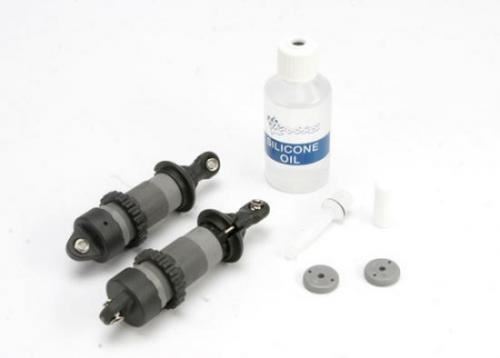 Traxxas Shocks, Gtr Composite (Assembled) (2) (Without Springs)