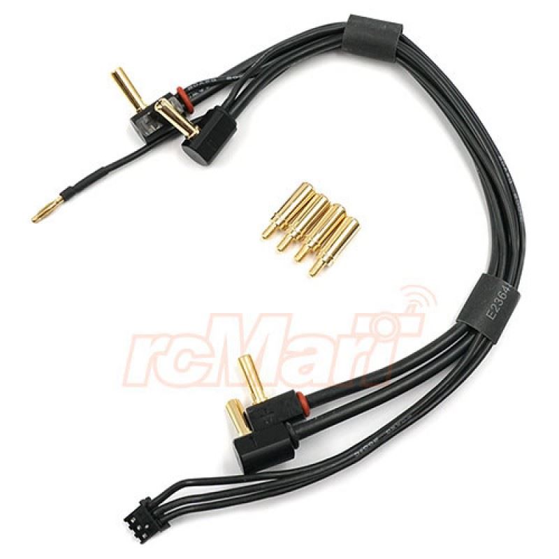 Yeah Racing Right Angle Type Balance Charge Cable