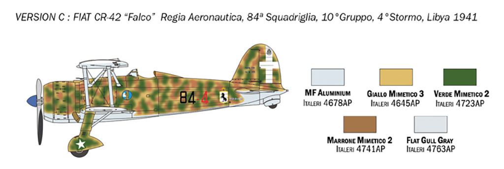 Italeri CR 42 Falco - Battle of Britain 80th Anniv