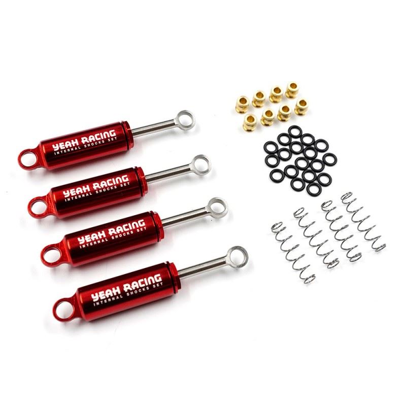 Yeah Racing Aluminum Internal Shocks Set Fits Traxxas TRX-4M