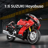 Cada 1:6 Suzuki Hayabusa Motorbike - 1043 Pcs