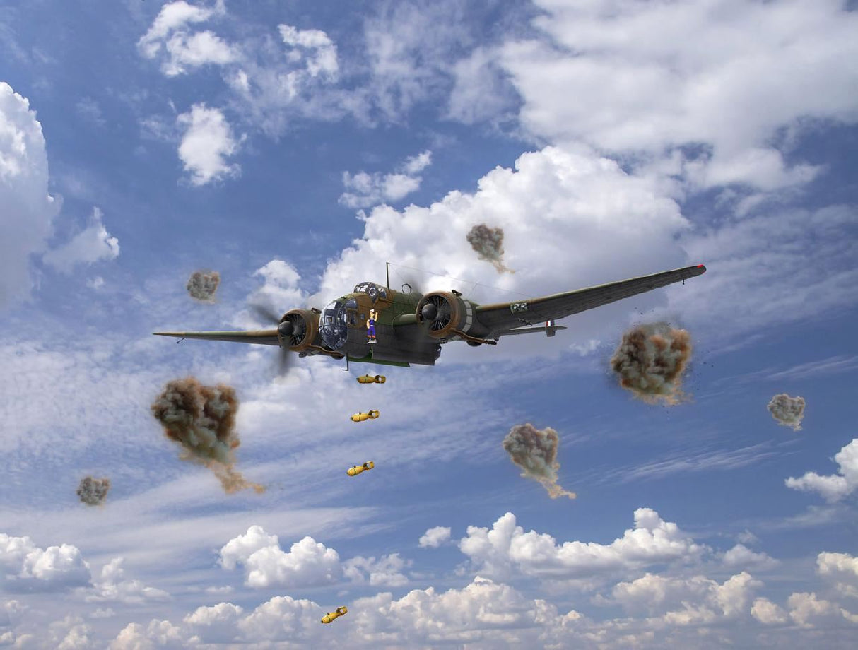 Icm Churchill'S 'Flying Suitcase' Hp.52 Hampden Bomber