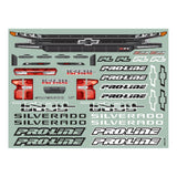Proline 1/10 2019 Chevy Silverado Z71 Trail Boss Clear Body: Short C