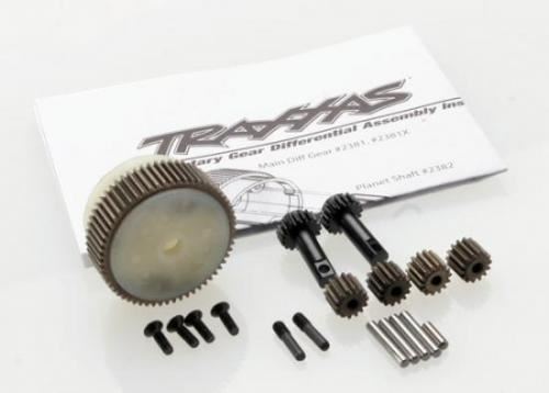 TRAXXAS Planetary gear differential with steel ring gear (complete)
