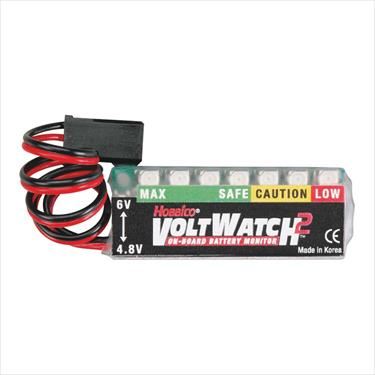 ELECTRIFLY Voltwatch 2 4.8V,6V Rx Battery Monitor