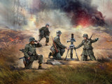 Icm Ww2 German Mortar Grw 34 With Crew (Mortar & 4 Figures)