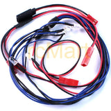 Yeah Racing Ultra Bright F/R LED Light Kit for 1/10 EP & GP (BU) with Light Holders