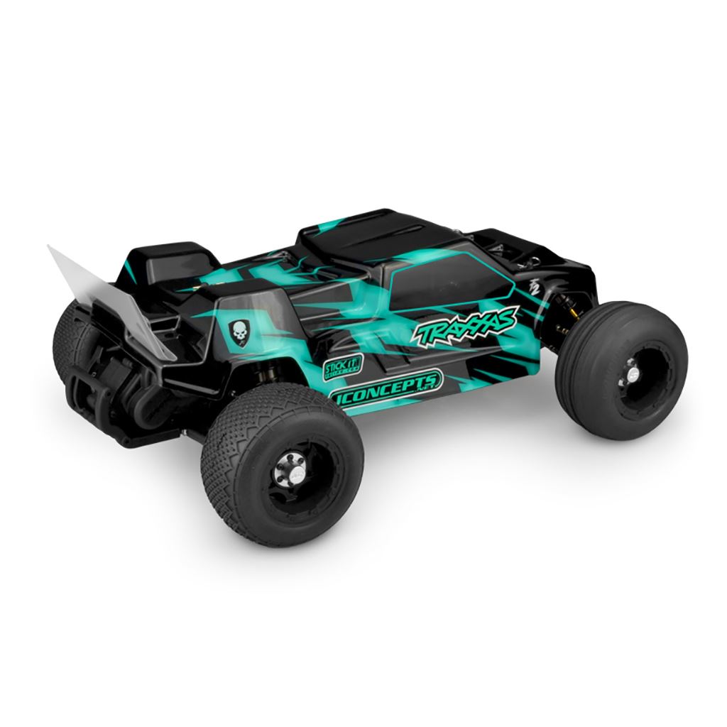 F2-Rustler VXL Body w/Rear Spoiler