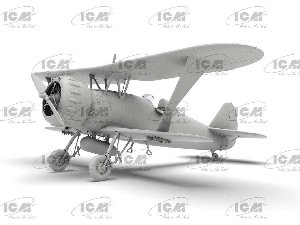 Icm Hs 123A-1 (Late), Wwii German Attack Aircraft