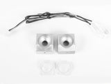 RC4WD SOLID REAR BUMPER W/LIGHTS FOR AXIAL SCX10 II XJ (BLACK)