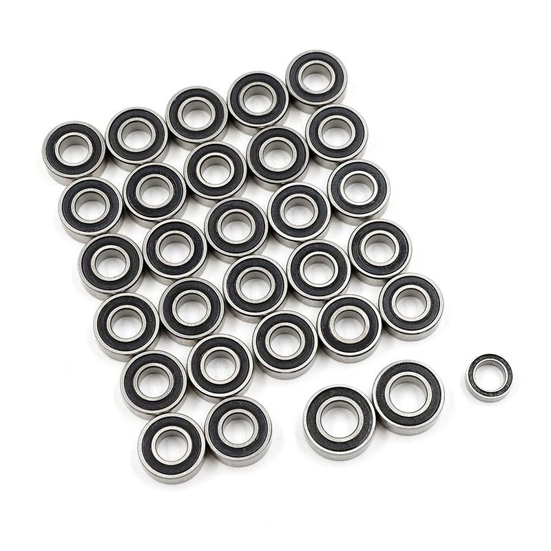 Yeah Racing Steel Bearing Set (30pcs) For Tamiya 1/14 6X4 Truck