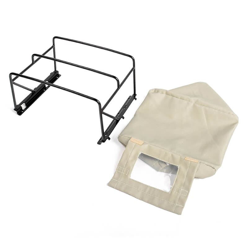 RC4WD STEEL TUBE BED CAGE W/ SOFT TOP FOR RC4WD GELANDE II 2015 LAND ROVER DEFENDER D90 (PICK-UP) (T