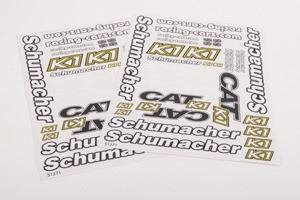 Schumacher Decal Sheet - CAT K1 pk2