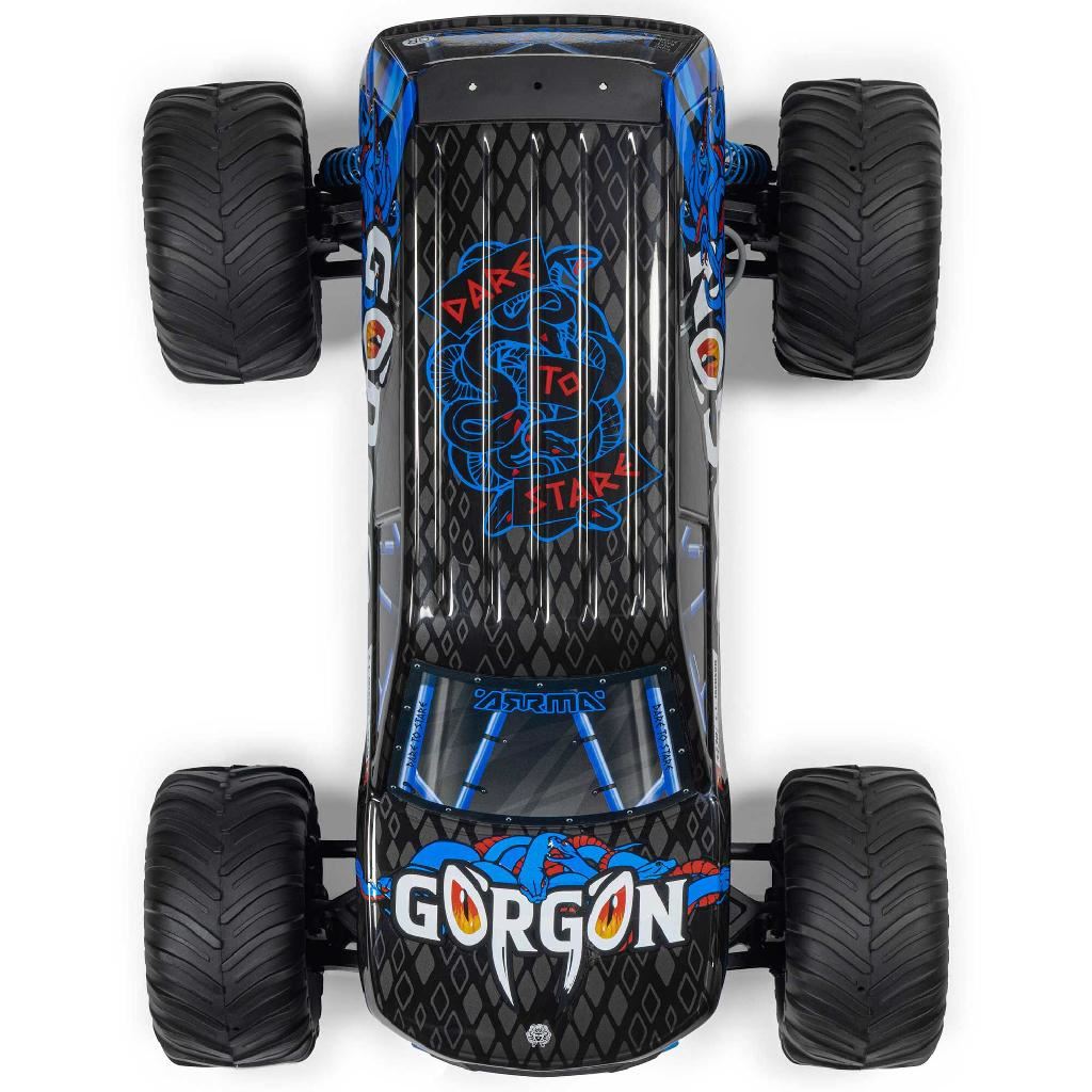 Arrma 1/10 Gorgon Mega 550 2Wd Mt With Battery & Charger Blue