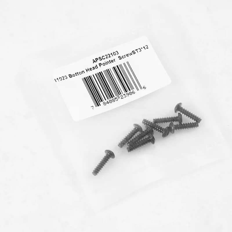 Fms Botton Head Pointer Screw St3*12