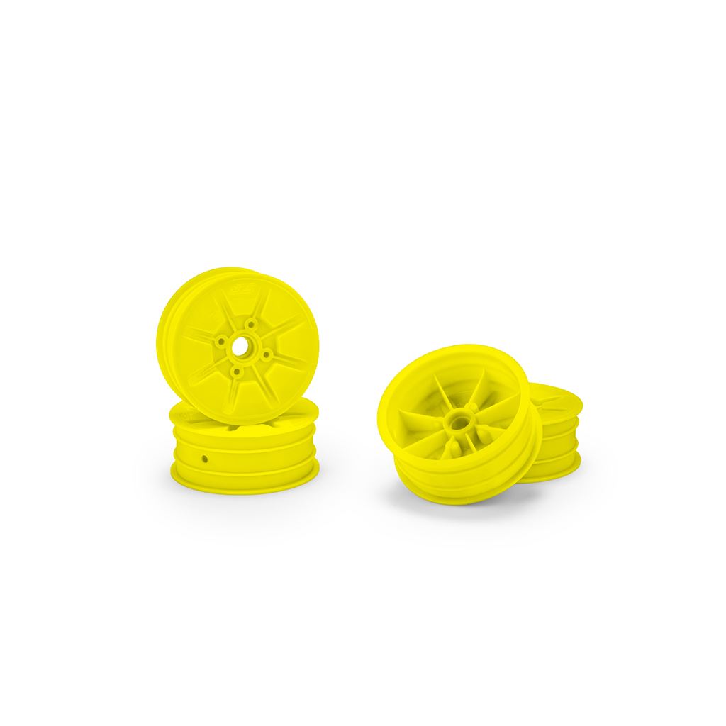 Pioneer - Rc10 2.2In Front Wheel Yellow - 4Pc