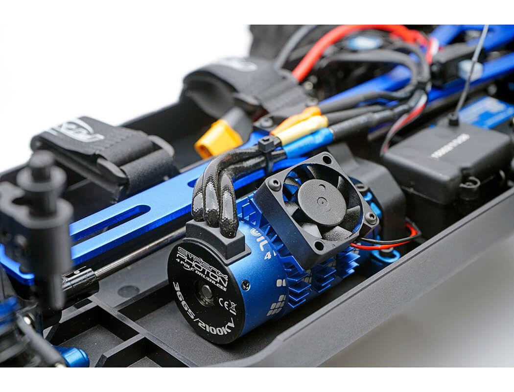Ftx Khaos 1/10 Brushless 4Wd Truggy Rtr With 3S Lipo & Charger - Purple