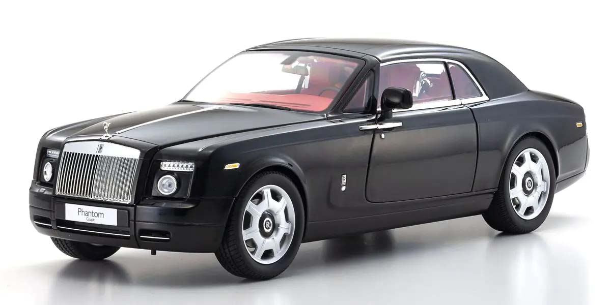Kyosho 1:18 Rolls-Royce Phantom Coup? 2008 Diamond Black